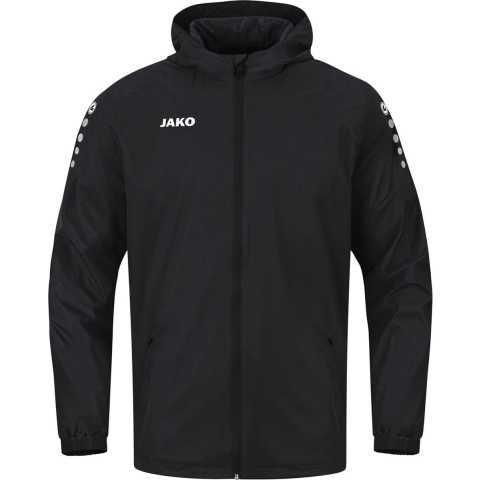 JAKO 7402K Regenjas Team 2.0 Kids - Zwart - 152