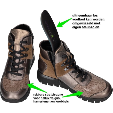 Waldläufer 626K82 Trudy Minileostr. Order Veterschoenen