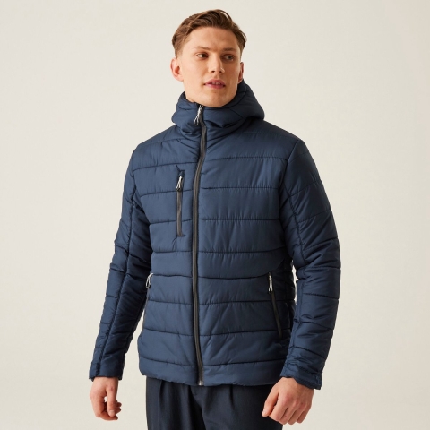 Ragetta RG241 Navigate Thermal Jacket - Navy/Seal Grey - M