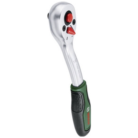 Bosch 1/4 ratelsleutel (hoog koppel tot 93 Nm mechanische 72 tanden vergrendelingsknop intuïtieve...