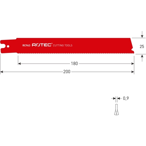 Rotec Reciprozagen RC963 / (VPE 5 stuks) - 5259963
