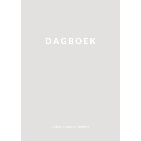 Dagboek DagelijkseBroodkruimels (Hardback)