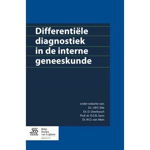 Differentiële diagnostiek in de interne geneeskunde (Paperback)