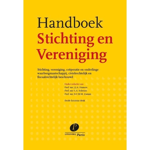 Handboek Stichting en Vereniging (Hardback)