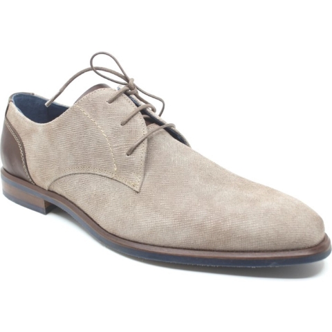 Berkelmans Arcos Sand Print Nette veterschoenen