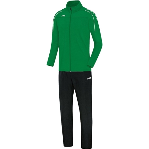 JAKO M9550K Vrijetijdspak Classico Kids - Sportgroen - 140