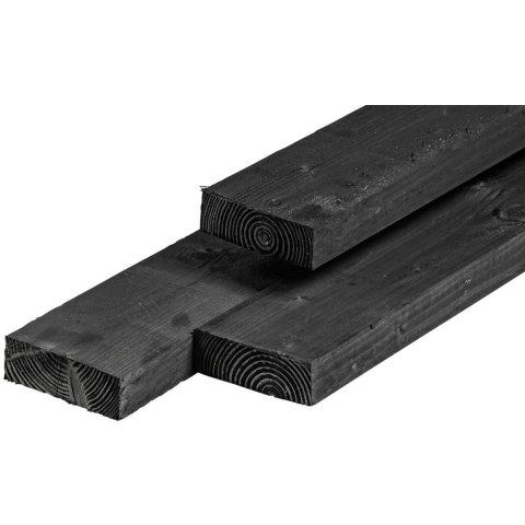 Ligger douglas zwart geimpregneerd 6,3x17,5x305 cm Tuindeco - Tuindeco