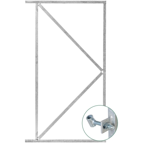 IJzeren deurframe 155x140 cm Tuindeco - Tuindeco