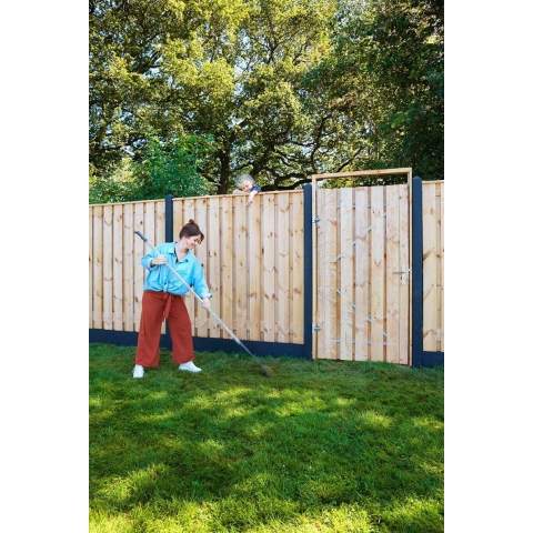 Berton paal IJssel gecoat eindmodel 280 cm Tuindeco - Tuindeco