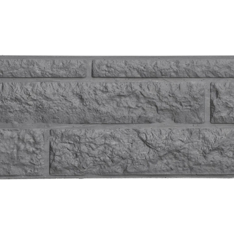 Berton Rotsmotief vulplaat antraciet 184 cm Tuindeco - Tuindeco