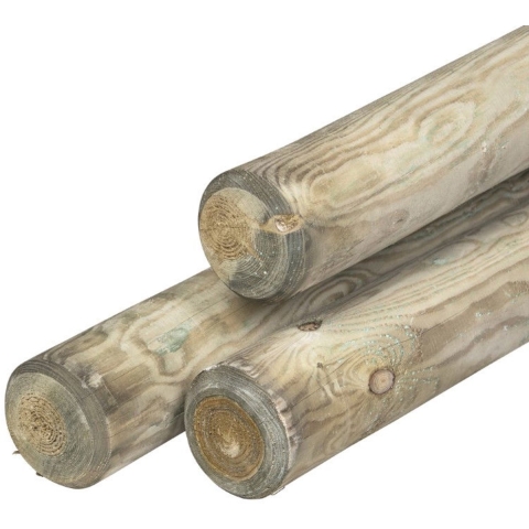 Ronde paal 10,0x400 cm II Tuindeco - Tuindeco