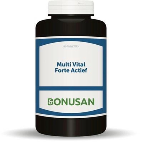 Gratis Verzending: Bonusan Multi Vital Forte Actief 180 tabletten
