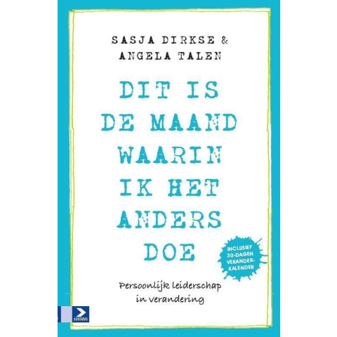 Dit is de maand waarin ik het anders doe (Paperback)
