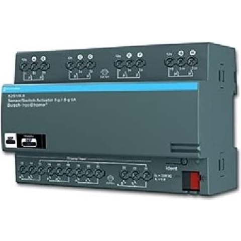 Busch-Jaeger 2CKA006220A0024 Schakelsturing Inzetstuk 8-voudig free@home Grijs 1 stuk(s)