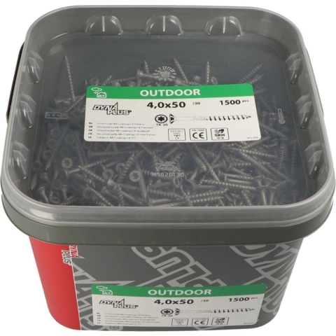 Dynaplus Unischroef Ar-Coating Pk Torx TX20 4.0X50/30 | 1500 stuks - 0289.14.25901