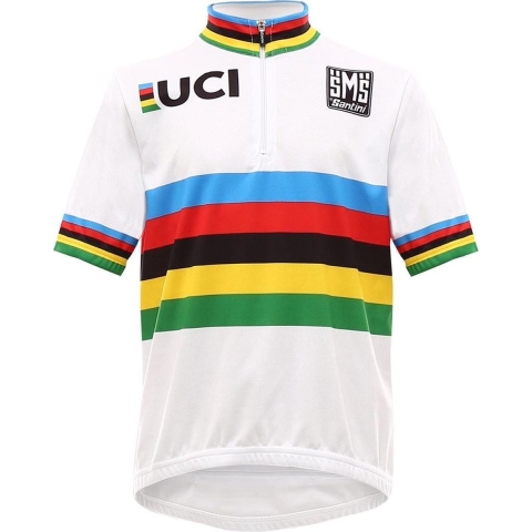 UCI WORLD CHAMPION 2025 kinderfietsshirt, Maat XL