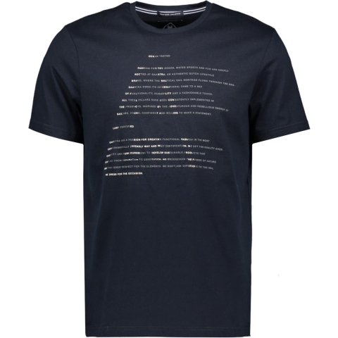 Gaastra T-shirt Warp M 35100231 B001 Navy Mannen Maat - M