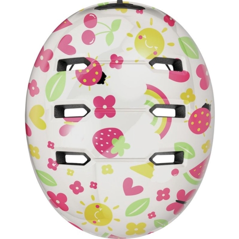 Abus Fietshelm - Skurb Kid - Cream Summer - Abus - 51-55 cm - Fietshelm