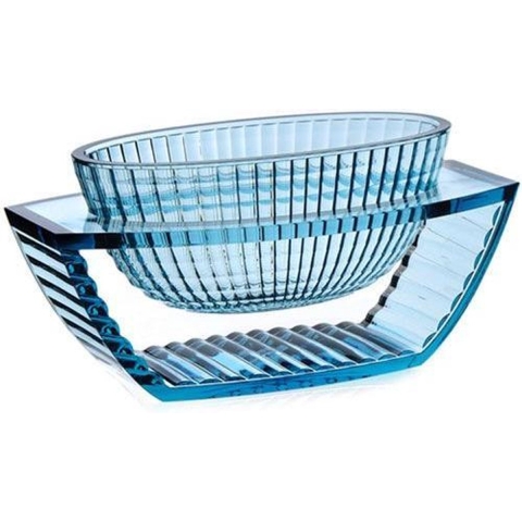Kartell U-Shine Schaal Blauw
