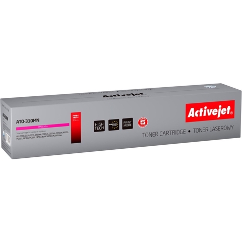 ActiveJet ATO-310MN toner voor OKI-printer; Oki 44469705 vervanging; Opperste; 2000 pagina's; magenta.