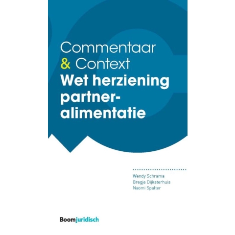 Wet herziening partneralimentatie (Hardback)