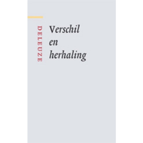 Verschil en Herhaling (Hardback)