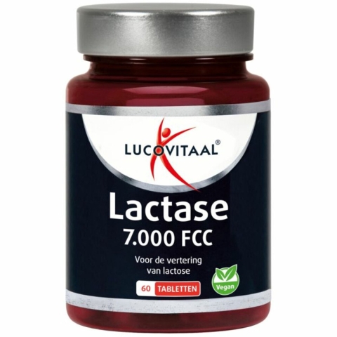 Gratis Verzending: 2x Lucovitaal Lactase 7000 FCC 60 tabletten