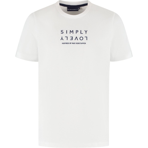 MV T-Shirt - Wit - Simply Lovely - Max Verstappen