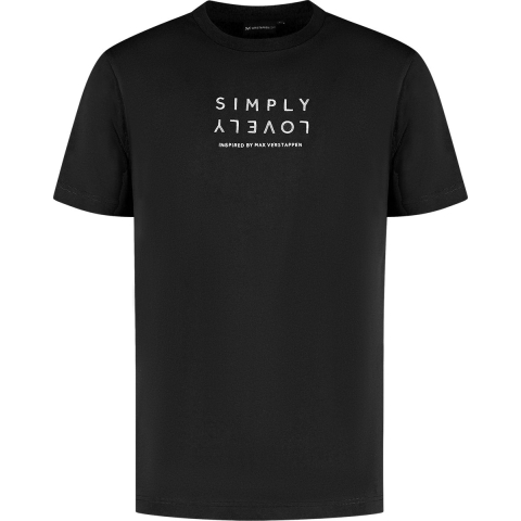MV T-Shirt - Zwart - Simply Lovely - Max Verstappen