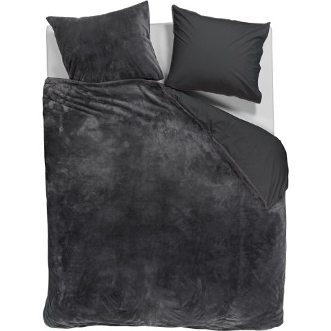 Riviera Maison dekbedovertrek Tendre grey - 2-persoons (200x200|220