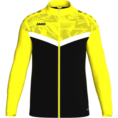 JAKO 9324 Polyestervest Iconic - Zwart/Zachtgeel - S