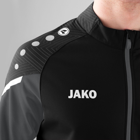 JAKO 9322 Polyestervest Performance - Zwart/Antra Light - L