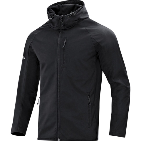 JAKO 7605 Softshelljas Light - Zwart - S