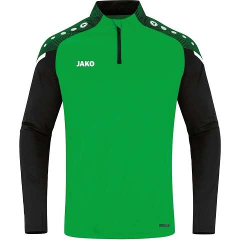 JAKO 8622K Ziptop Performance Kids - Zachtgroen/Zwart - 164