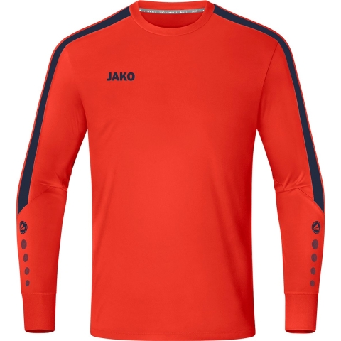JAKO 8923 Keepershirt Power - Flame/Marine - XXL