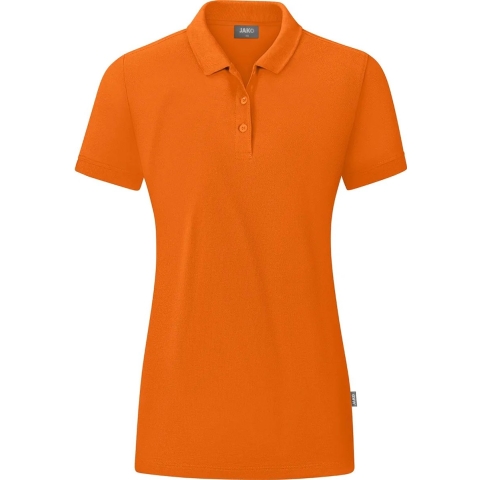 JAKO C6320D Polo Organic Dames - Oranje - 42
