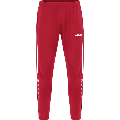 JAKO 8423 Trainingsbroek Power - Rood/Wit - 3XL