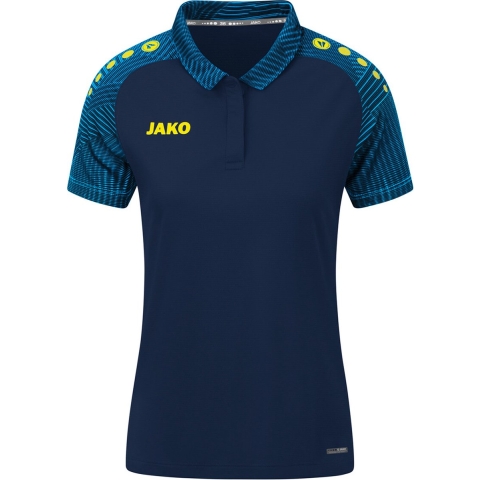 JAKO 6322D Polo Performance Dames - Marine/Jako Blauw - 34
