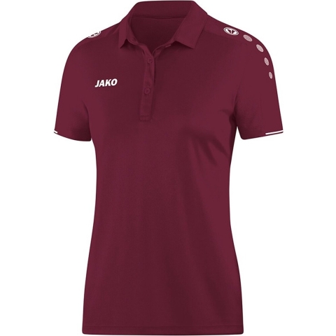 JAKO 6350D Polo Classico Dames - Kastanje - 40