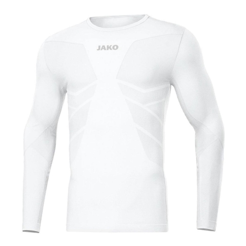 JAKO 6455 Longsleeve Comfort 2.0 - Wit - L