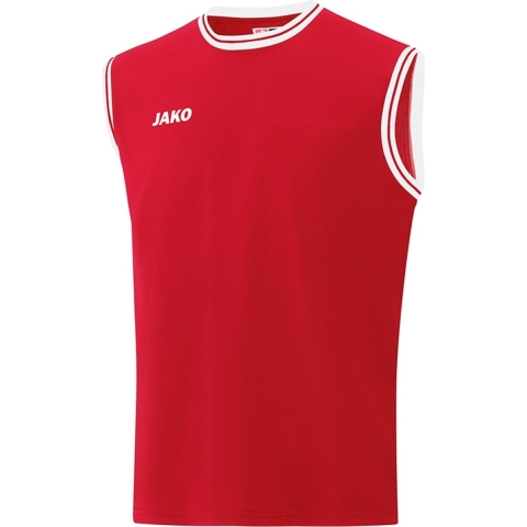 JAKO 4150 Shirt Center 2.0 - Sportrood/Wit - XL
