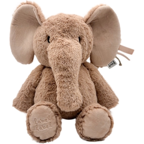Label Label Knuffel Olifant Elly L Nougat