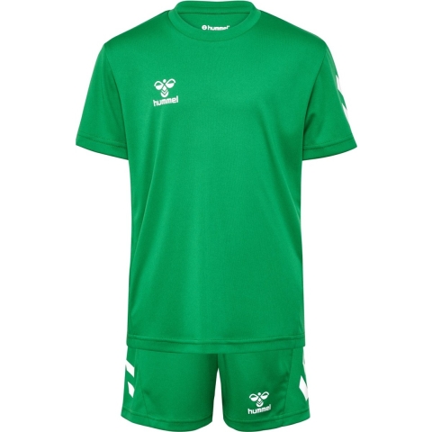 Hummel Shorts/T-Shirt - hmlLogo - Jelly Bean - Hummel - 8 jaar (128) - Trainingspak