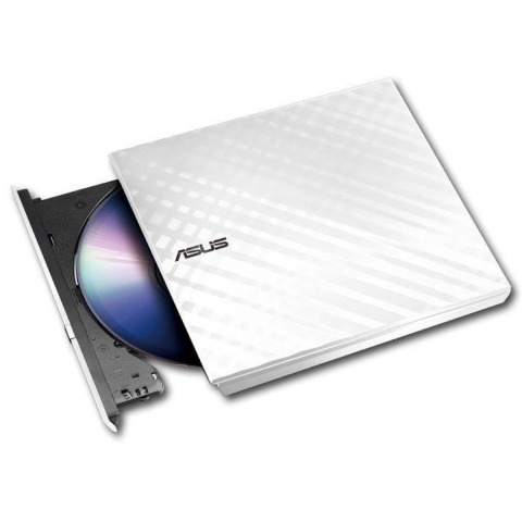 Asus SDRW-08D2S Externe DVD-brander Retail USB-A 2.0 Wit