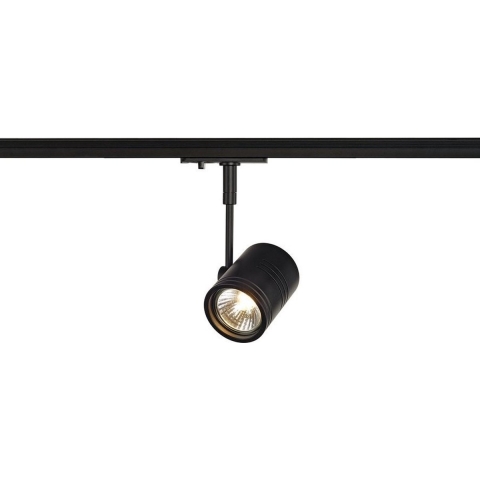 SLV 143440 230V-railsysteem lamp GU10 Zwart (mat)