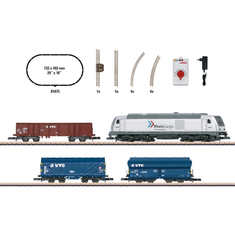 Märklin 81875 Z startset modern goederenvervoer