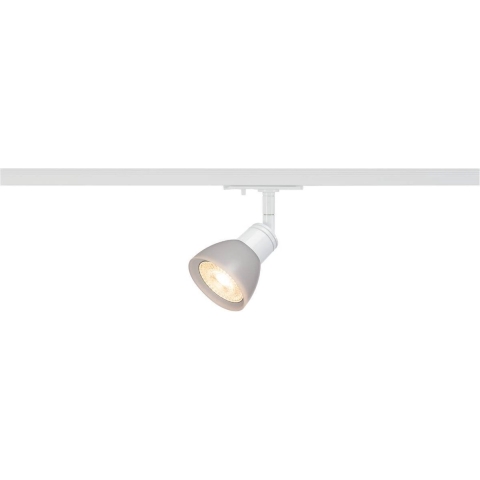 SLV Puria 143451 230V-railsysteem lamp 1-fasig GU10 50 W Halogeen, LED Wit