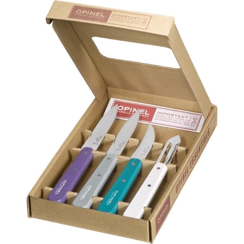 Opinel - Messenset Art Deco, 4-delig - Opinel