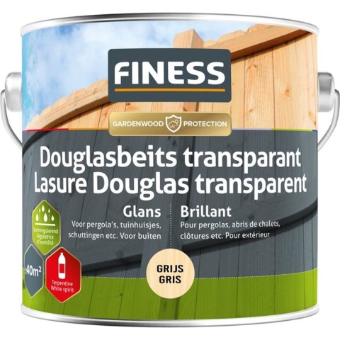 Finess Douglas Beits 2533 - Licht Grijs - 2,5L