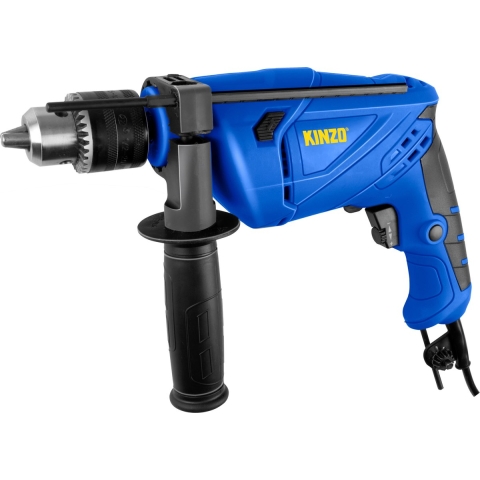 Kinzo Klopboormachine - 230V - 710W - Snelheidsregelaar - Klop- en Boorfunctie - met Diepteliniaal -